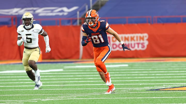 Justin Barron Discusses Transition From WR to DB