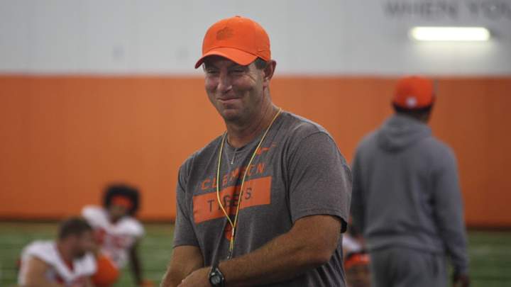 Time to Get Tough: Swinney, Tigers Head to Jervey Meadows