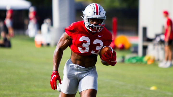 Photos From Ohio State’s Eighth Practice Of Fall Camp