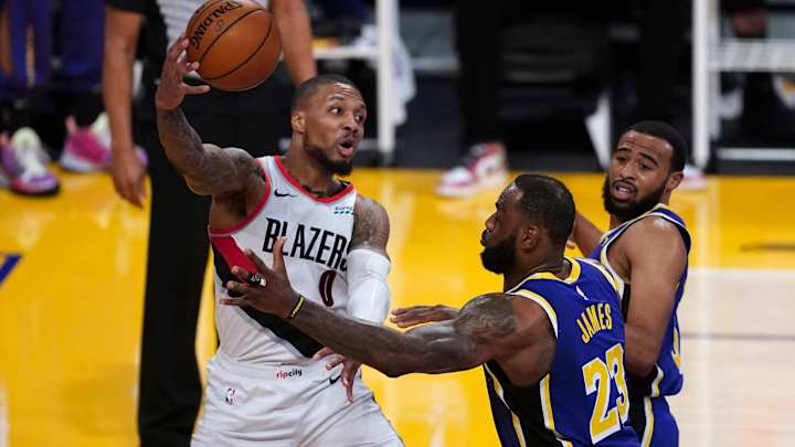 Blazers' Damian Lillard is Confident He Won't Land With Lakers in a Trade Blazers' Damian Lillard is Confident He Won't Land With Lakers in a Trade