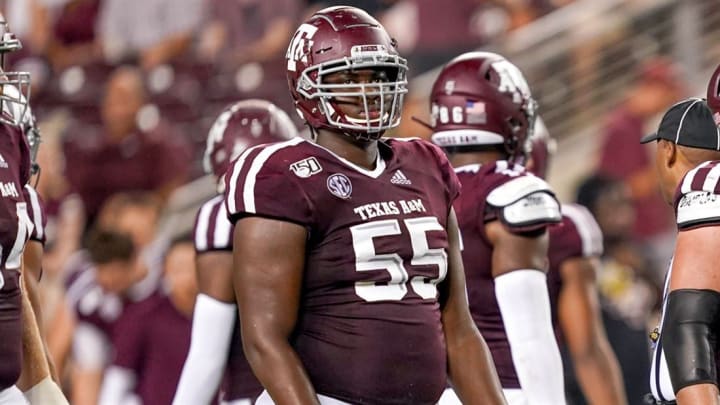 A Rookie First: Aggie Kenyon Green Works on Starting O-Line for Texans