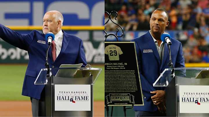 A Night To Remember: Chuck Morgan, Adrián Beltré Inducted Into Rangers Hall Of Fame