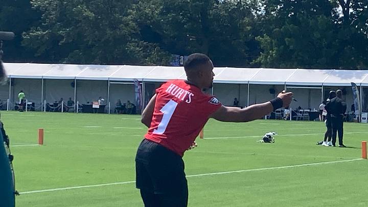 Camp Notebook Day 12: Jalen Hurts Played Better than Nick Sirianni Thought Camp Notebook Day 12: Jalen Hurts Played Better than Nick Sirianni Thought