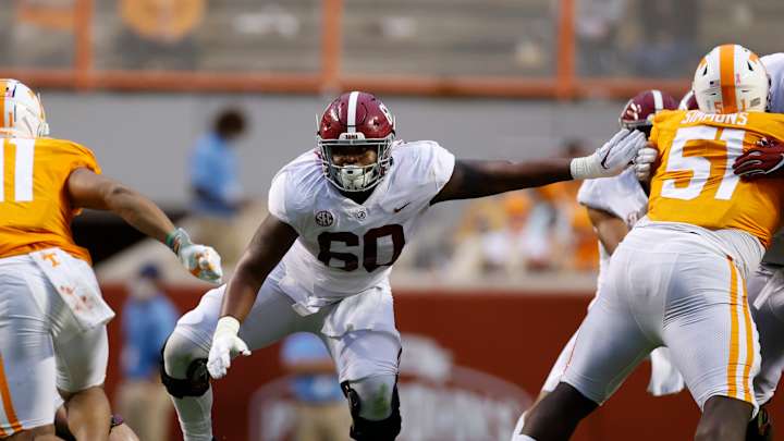 Alabama OL Kendall Randolph Sprains Ankle