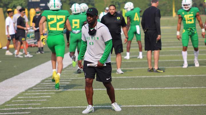 Rod Chance “Very Excited" About Young Cornerbacks in Oregon Fall Camp Rod Chance “Very Excited" About Young Cornerbacks in Oregon Fall Camp