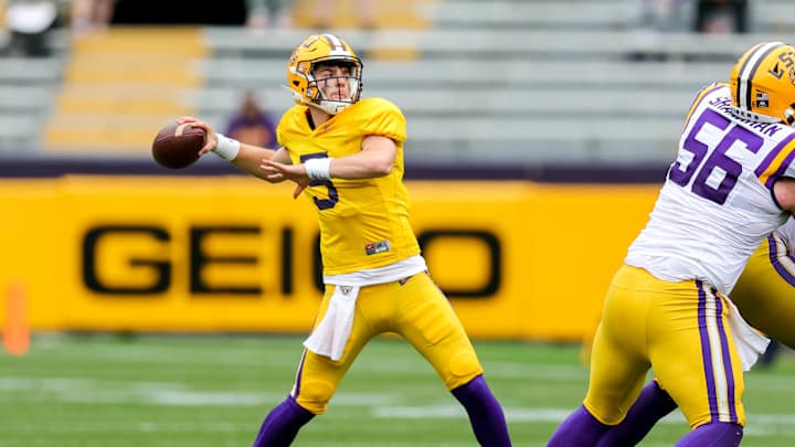 LSU QB Garrett Nussmeier Continues to Raise the Bar During Exceptional Fall Camp Showing LSU QB Garrett Nussmeier Continues to Raise the Bar During Exceptional Fall Camp Showing