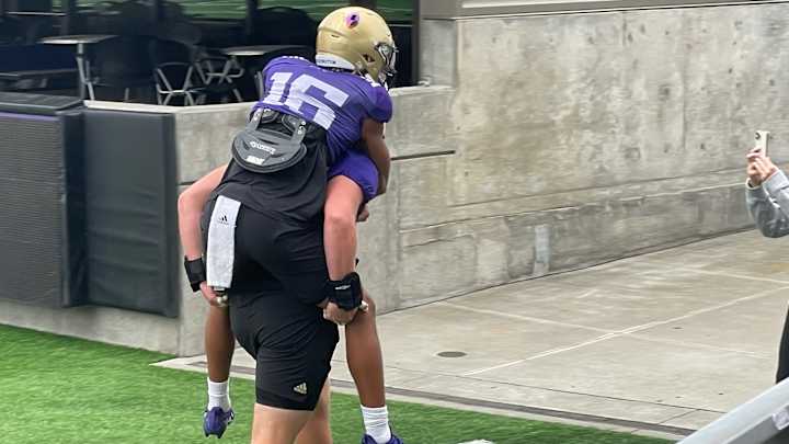 Observations and Notes as Huskies Hold Spirited Monday Workout Observations and Notes as Huskies Hold Spirited Monday Workout