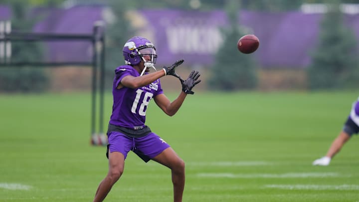 Justin Jefferson Returns to Vikings Practice on Monday, Tyler Conklin Leaves With Injury