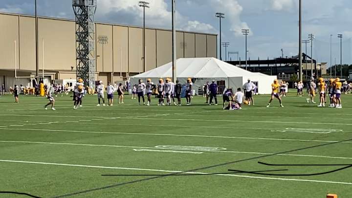 Tiger Practice Report: LSU Football Back to Practice Facility After First Fall Scrimmage