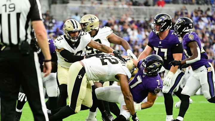 Ravens Training Camp Day 20: Ben Cleveland, Trace McSorley Out