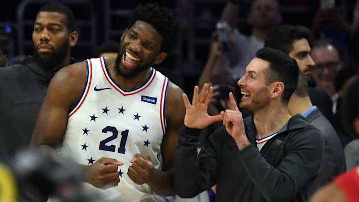 JJ Redick Reacts to Joel Embiid's Extension With Sixers