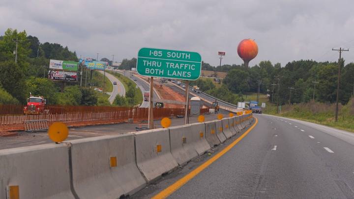 Rhule Compares Panthers O-Line to I-85: 'We're Under Construction' Rhule Compares Panthers O-Line to I-85: 'We're Under Construction'