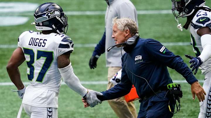 Pete Carroll: Quandre Diggs 'Making a Statement' Regarding Contract Situation