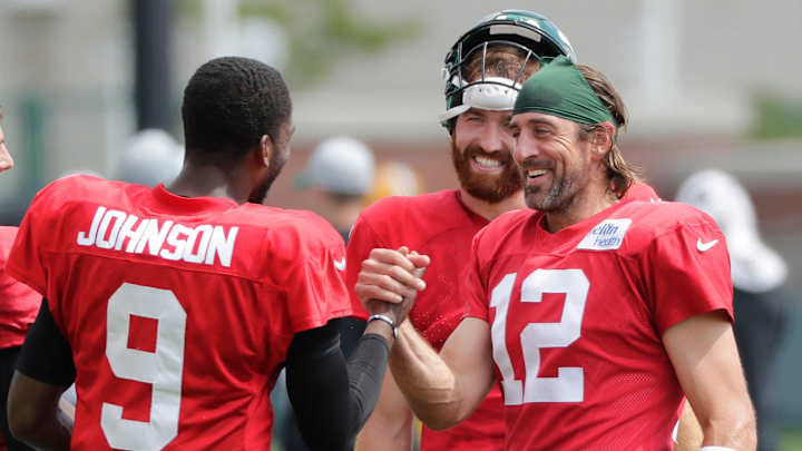 Highlights From Day 1 of Packers-Jets Joint Practices Highlights From Day 1 of Packers-Jets Joint Practices