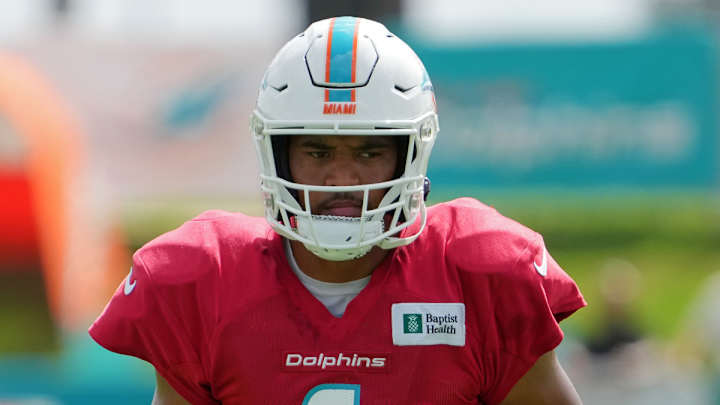 Dolphins' QB Tua Raves About Falcons' D