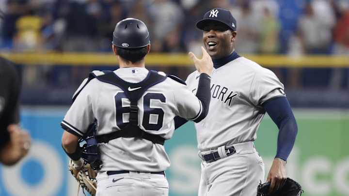 Yankees' Aroldis Chapman Returns From Elbow Injury