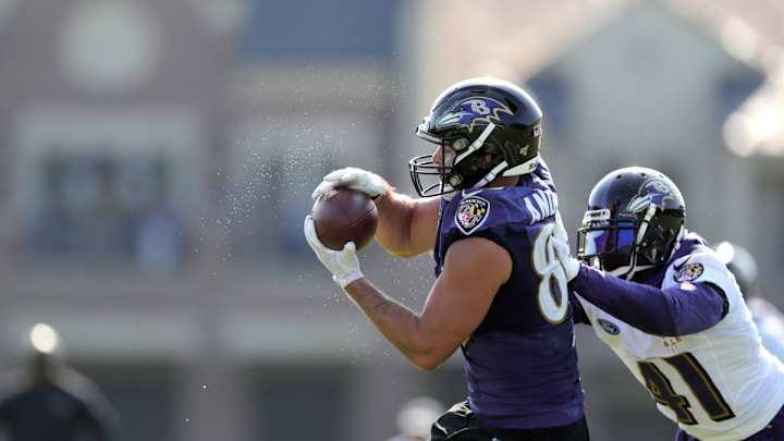 Mark Andrews Suffers 'Serious Cramping' in Practice With Panthers