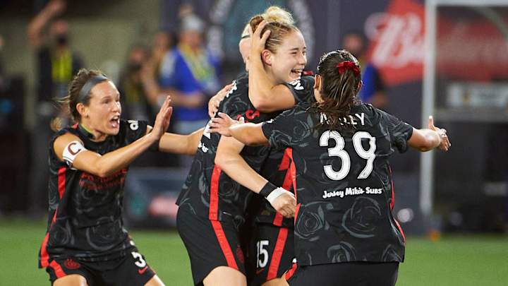 Olivia Moultrie, 15, Scores First Pro Goal for Portland Thorns Olivia Moultrie, 15, Scores First Pro Goal for Portland Thorns