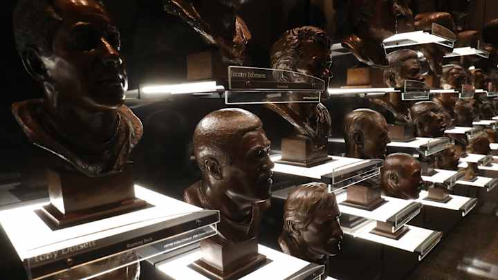 Ohio State Holds Preseason Practice At Pro Football Hall Of Fame