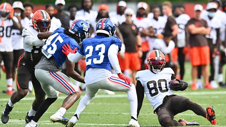 New York Giants Notebook: No O-line Help for Now, Freddie's Impact and More