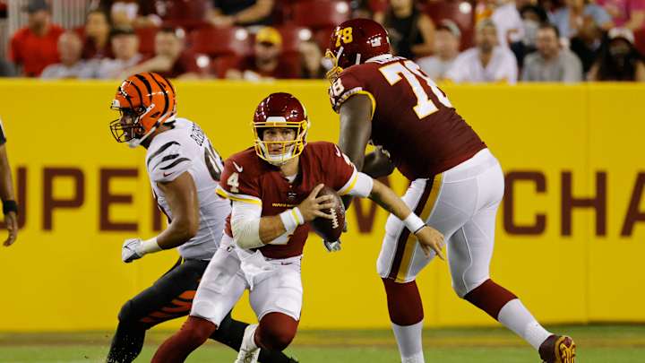 WFT Backup QB Taylor Heinicke Mixes Flash, Fumble