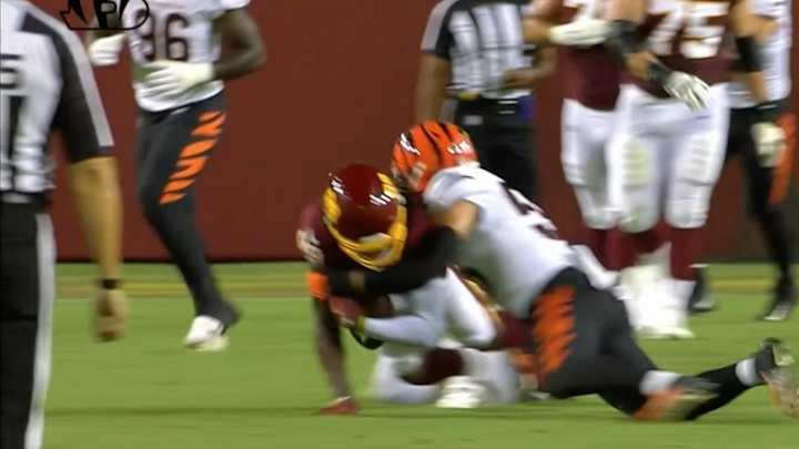 Watch: Logan Wilson Forces Fumble, Mike Hilton Recovers to Put Bengals' Offense in Good Position Watch: Logan Wilson Forces Fumble, Mike Hilton Recovers to Put Bengals' Offense in Good Position