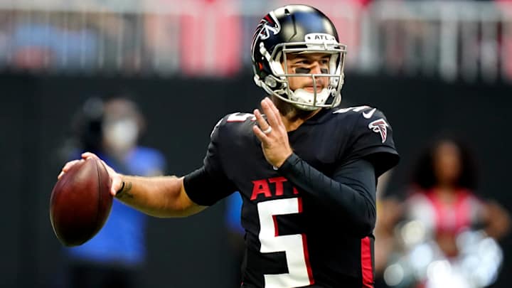 Falcons Ex QB A.J. McCarron Eyes NFL Return: Could Atlanta Re-Sign? Falcons Ex QB A.J. McCarron Eyes NFL Return: Could Atlanta Re-Sign?