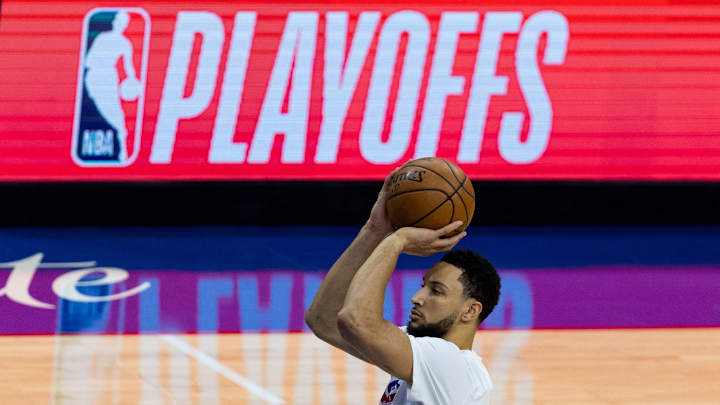 Ben Simmons Seen Drilling Threes in Workout With Ja Morant, Tyrese Maxey