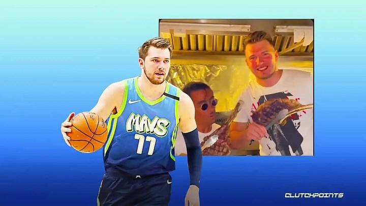WATCH: Mavs' Luka 'Cooks' With Celeb Chef 'Salt Bae'