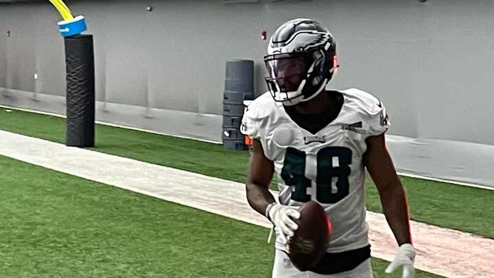 Training Camp Thoughts Day 15: Jalen Hurts Returns, Another DeVonta Smith Scare Training Camp Thoughts Day 15: Jalen Hurts Returns, Another DeVonta Smith Scare