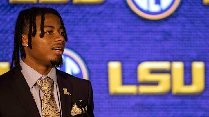 LSU's Derek Stingley, Cade York Named AP Preseason First-Team All Americans