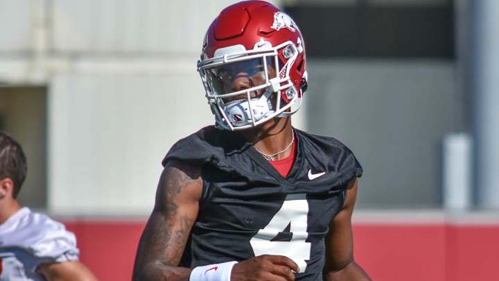 Hornsby Back with Hogs, but Another WR in Portal