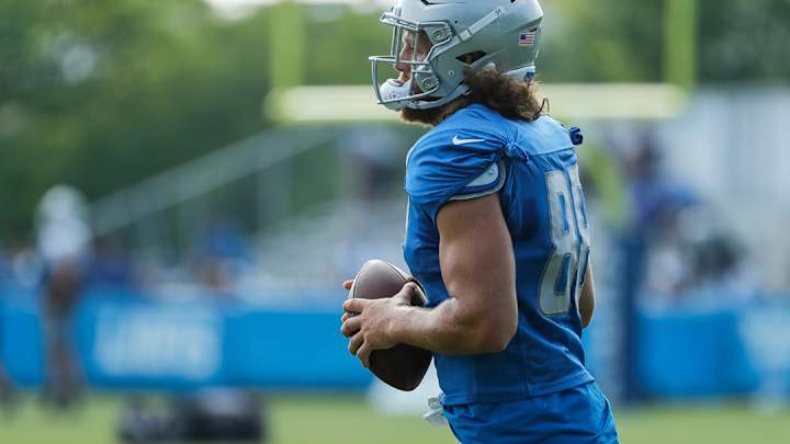 Anthony Lynn: T.J. Hockenson 'Just As Good' for Lions Run Game