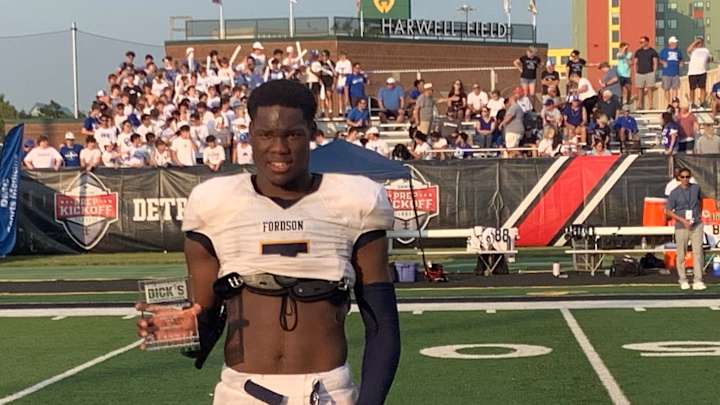 Michigan State 2022 Wide Receiver Commit Antonio Gates Jr Has Huge Game In Season Opener