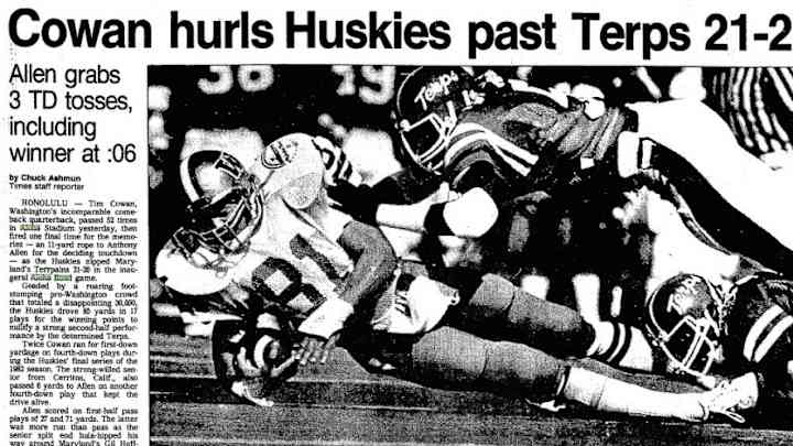 The Day That Cowan Outdueled Boomer and Walked Away With the Hardware