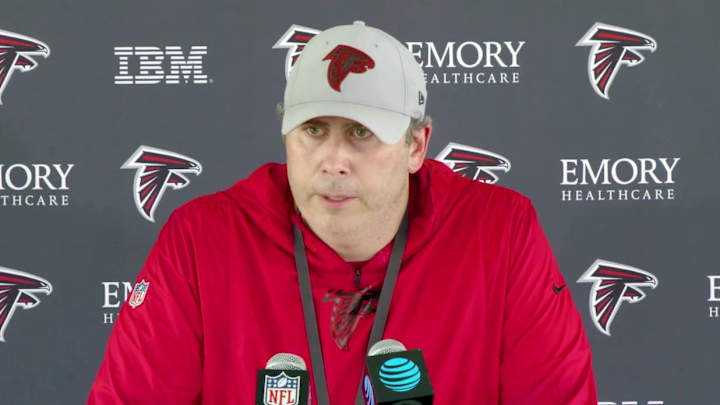 WATCH: Coach Smith Falcons Message - 'Gotta do a Better Job'
