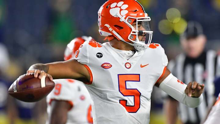 Projecting Clemson QB D.J. Uiagalelei's Numbers in 2021 Projecting Clemson QB D.J. Uiagalelei's Numbers in 2021