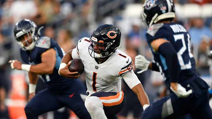 It's Back to the Bench for Justin Fields After Win