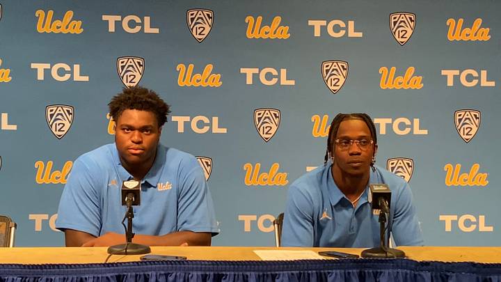 WATCH: Otito Ogbonnia, Qwuantrezz Knight on UCLA's suffocating defense vs. Hawaii WATCH: Otito Ogbonnia, Qwuantrezz Knight on UCLA's suffocating defense vs. Hawaii