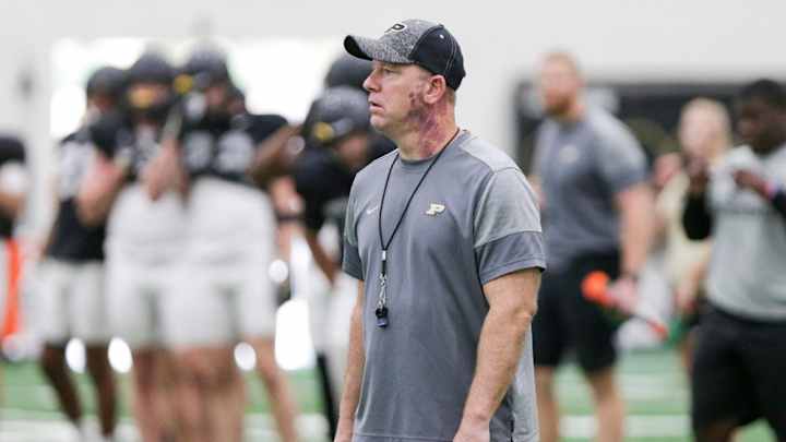 VIDEO: Purdue Football Coach Jeff Brohm Discusses Season Opener Against Oregon State