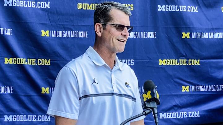 Coach Jim Harbaugh Praises Rutgers, Cade McNamara Ahead Of Saturday's Matchup Coach Jim Harbaugh Praises Rutgers, Cade McNamara Ahead Of Saturday's Matchup