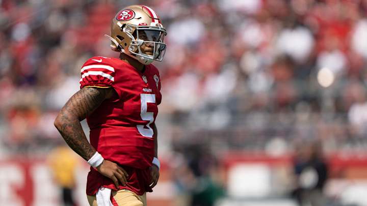 Trey Lance Out 7 Days with Broken Finger Trey Lance Out 7 Days with Broken Finger