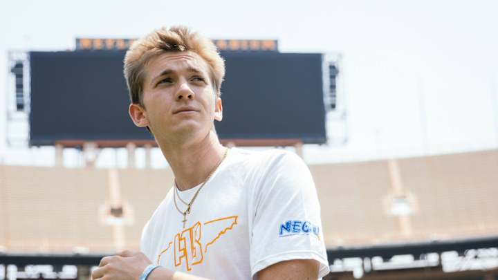 Vols' QB Bailey Partners With NEGU in NIL Deal to Raise Awareness for Childhood Cancer
