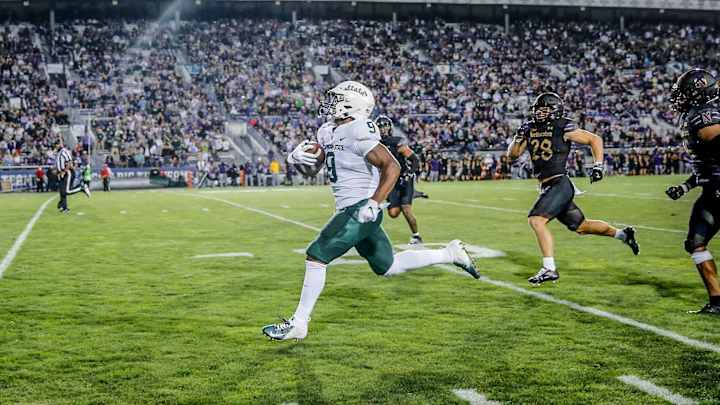 Spartan Football Essentials: Northwestern Noisemaker Spartan Football Essentials: Northwestern Noisemaker
