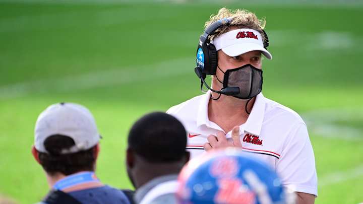 Lane Kiffin Tests Positive for COVID-19, Out vs. Louisville