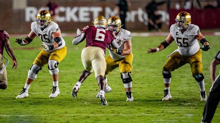 Take 5: Notre Dame vs. Wisconsin Prediction, Jack Coan, O-Line Play