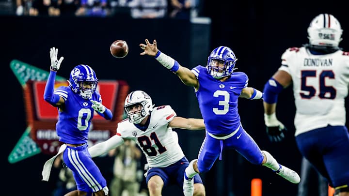 Behind the Scenes of BYU's 24-16 Win Over Arizona Behind the Scenes of BYU's 24-16 Win Over Arizona