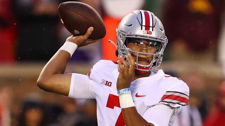 Ohio State Quarterback C.J. Stroud Named Big Ten Freshman Of The Week
