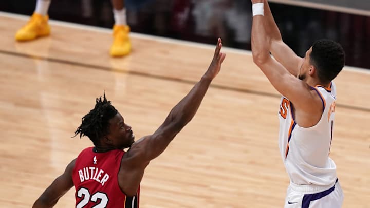 A Big Three Of Devin Booker, Paul George And Jimmy Butler On The Same Team? The Miami Heat, Phoenix Suns And Los Angeles Clippers Stars Could Have All Been Drafted By The Same Team