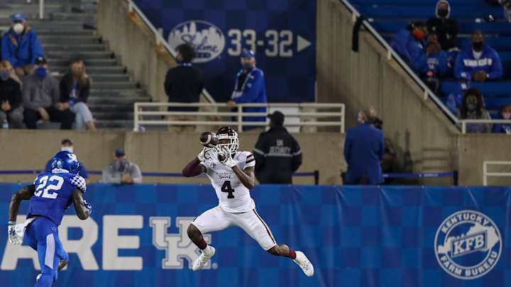 Mississippi State WR Malik Heath, DE De'Monte Russell Set to Return For NC State Game